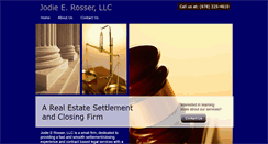 Desktop Screenshot of jodierosserclosings.com